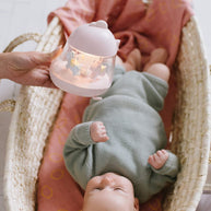 Lamp with Carousel and Music - Pink