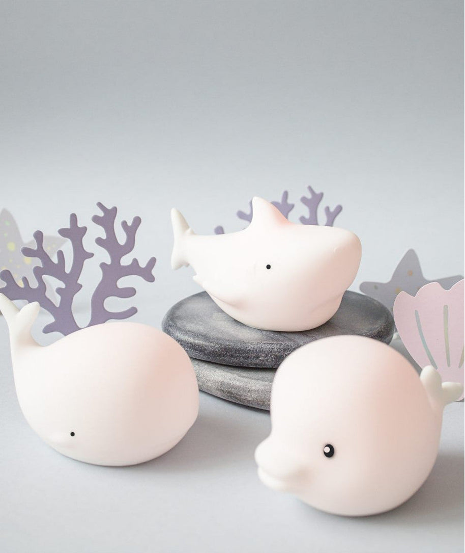 Waterproof Set of 3 Mini Marine Silicone Lamps