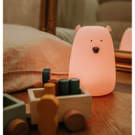 Big Bear Silicone Lamp with Remote - Pink