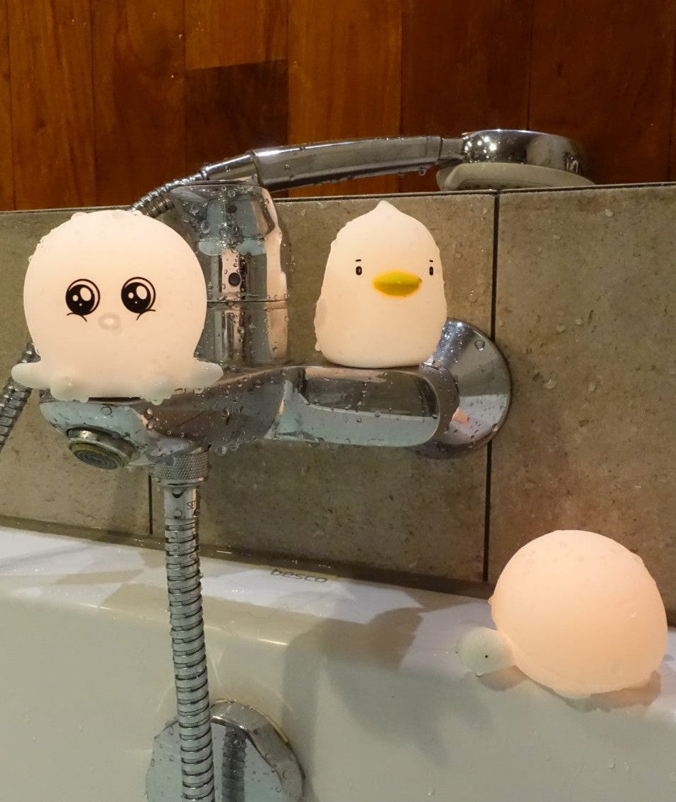 Waterproof Set of 3 Mini Aquatic Silicone Lamps