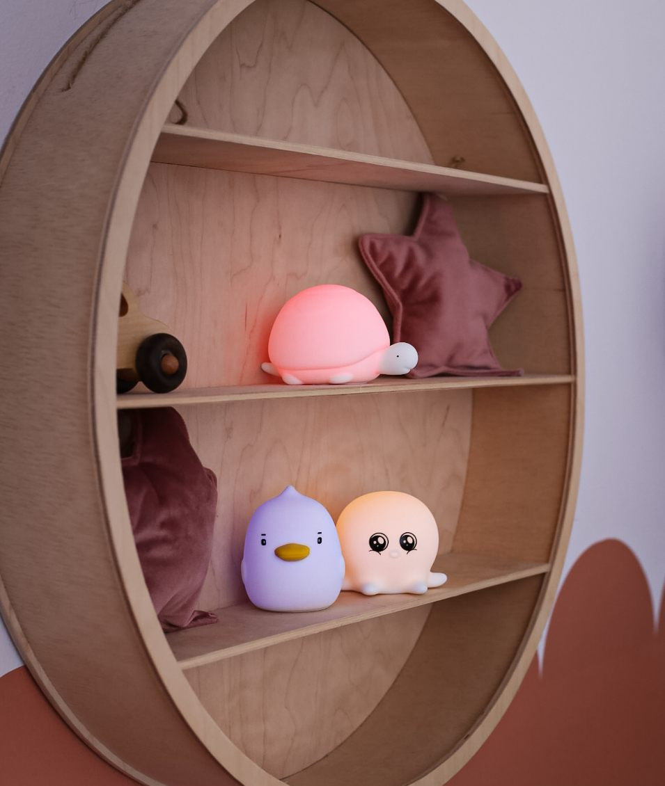 Waterproof Set of 3 Mini Aquatic Silicone Lamps