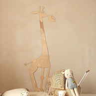 Cut It Now Houten Wanddecoratie Safari Giraffe als sfeervol kinderkamer decoratie