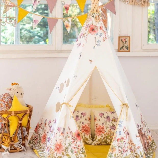 Tipi Tent - Wildflowers
