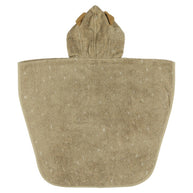 Trixie Bad Poncho voor Kids Mr Dog 2-4 jaar met capuchon en zachte biologische stof