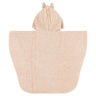 Trixie Bad Poncho voor Kids Mrs Rabbit zachte biologische badstof poncho met capuchon 2-4 jaar