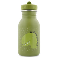 Trixie Drinkfles Mr Dino 350 ml groene kinderfles van duurzaam roestvrij staal