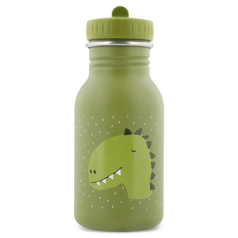 Trixie Drinkfles Mr Dino 350 ml groene kinderfles van duurzaam roestvrij staal
