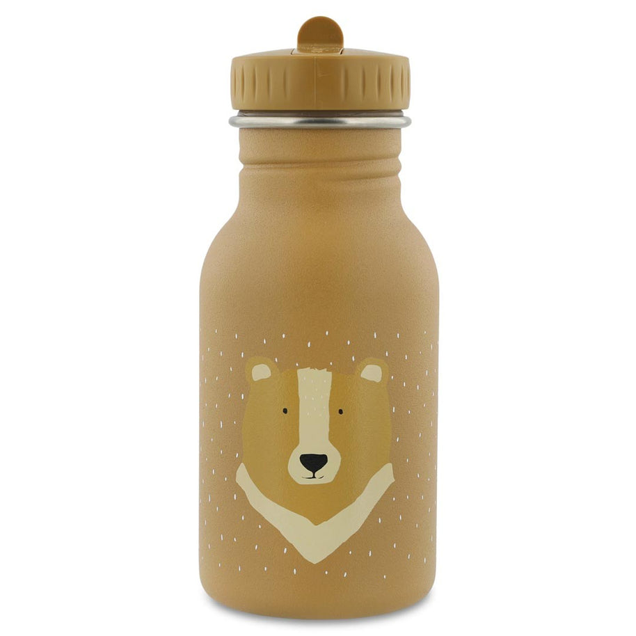 Trixie Drinkfles Mr Bear 350 ml van roestvrij staal met kindvriendelijk ontwerp