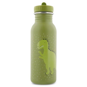 Trixie Drinkfles Mr Dino 500 ml groene kinderfles met grappige dinosaurusprint