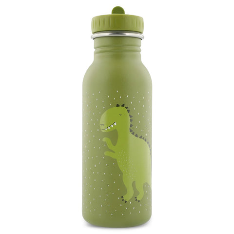 Trixie Drinkfles Mr Dino 500 ml groene kinderfles met grappige dinosaurusprint