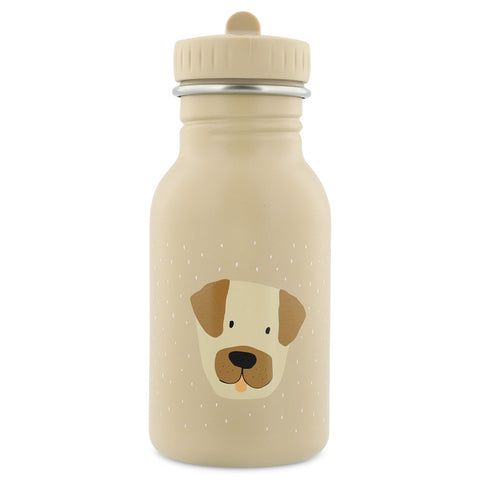 Trixie Drinkfles Mr Dog 350 ml met vrolijk hondenprint en lekvrij ontwerp