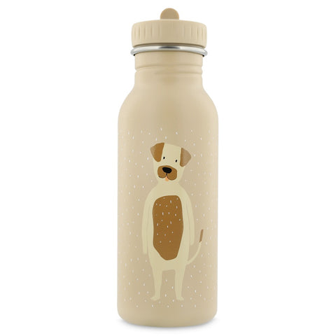 Trixie Drinkfles Mr Dog 500 ml met leuk hondenontwerp en lekvrije dop