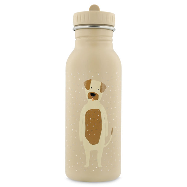 Trixie Drinkfles Mr Dog 500 ml met leuk hondenontwerp en lekvrije dop