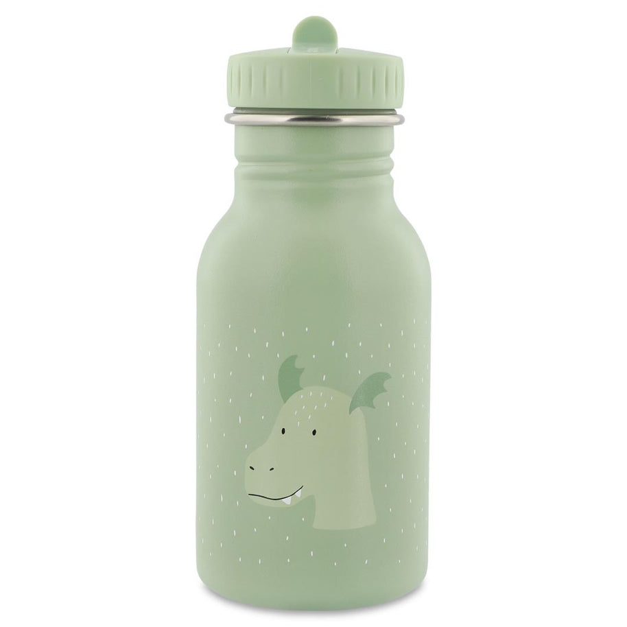 Trixie Drinkfles Mr. Dragon 350 ml groene roestvrijstalen fles voor kinderen