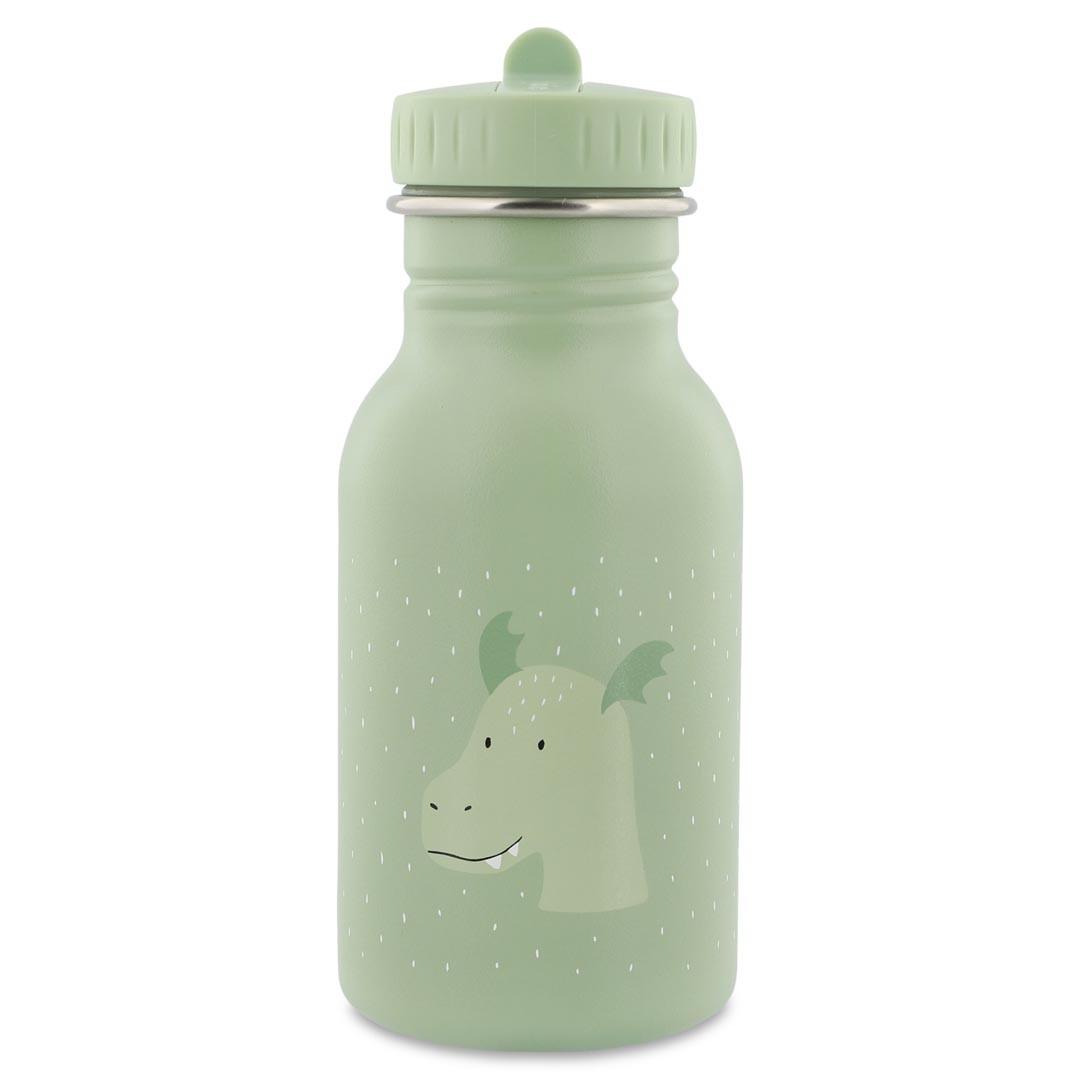 Trixie Drinkfles Mr. Dragon 350 ml groene roestvrijstalen fles voor kinderen