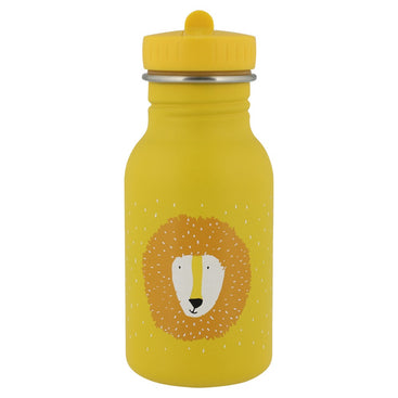 Trixie Drinkfles Mr Lion 350 ml in geel met vrolijk leeuw ontwerp voor kinderen