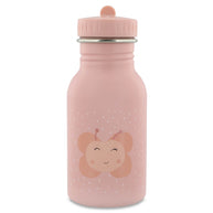 Trixie Drinkfles Mrs Butterfly 350 ml lichtroze kinderfles met vrolijk vlinderdesign