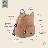Small Backpack - Mrs. Cat