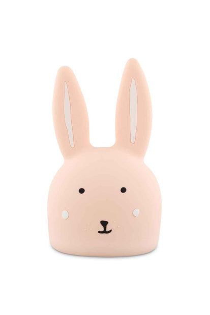Trixie Siliconen Nachtlampje Mrs Rabbit zacht kinderlicht met oplaadbare batterij