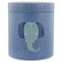 Trixie Thermos lunchpot 500ml Mrs. Elephant blauw met vrolijke olifantenprint