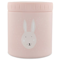 Trixie Thermos lunchpot 500ml Mrs. Rabbit roze lunchpot met konijnenontwerp