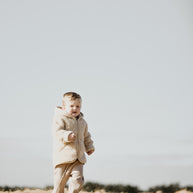 Merino wollen kinderjas - Beige