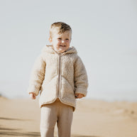 Merino wollen kinderjas - Beige