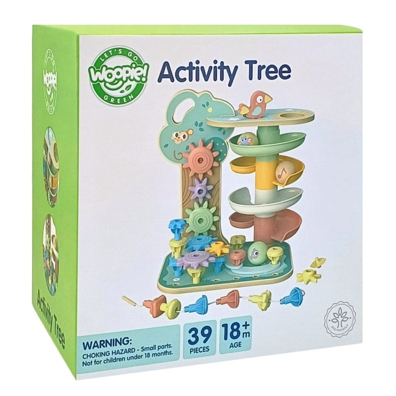 Montessori 4in1 Ball Track Activity Tree