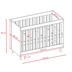 Baby Bed Kubi - White