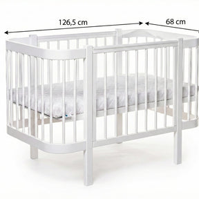 Baby Crib ELIN - White