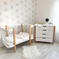 Changing Dresser ELIN - Natural/White