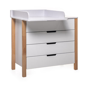 Changing Dresser ELIN - Natural/White