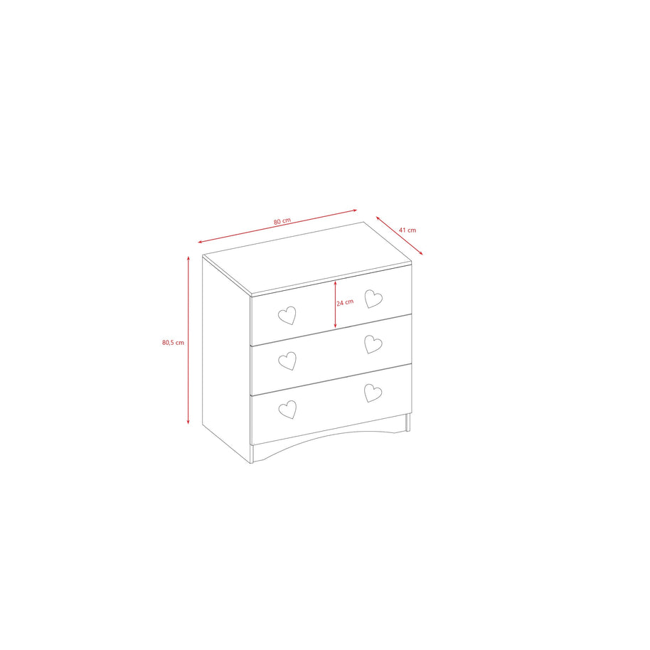Chest-of-Drawers Julia