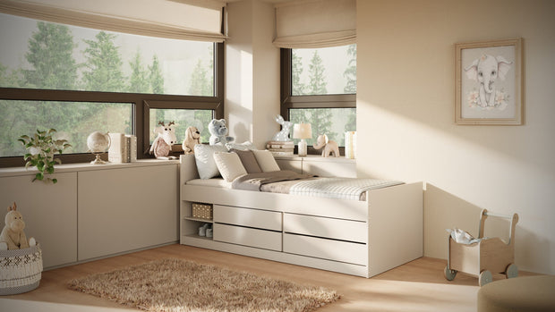 Kocot Kids Junior Bed Leon - Wit