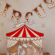 Circus Puppet Theater – Wooden Wall Decoration