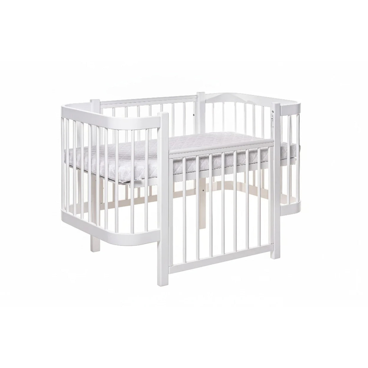 Ledikant ELIN met Dreemsy matras - Wit