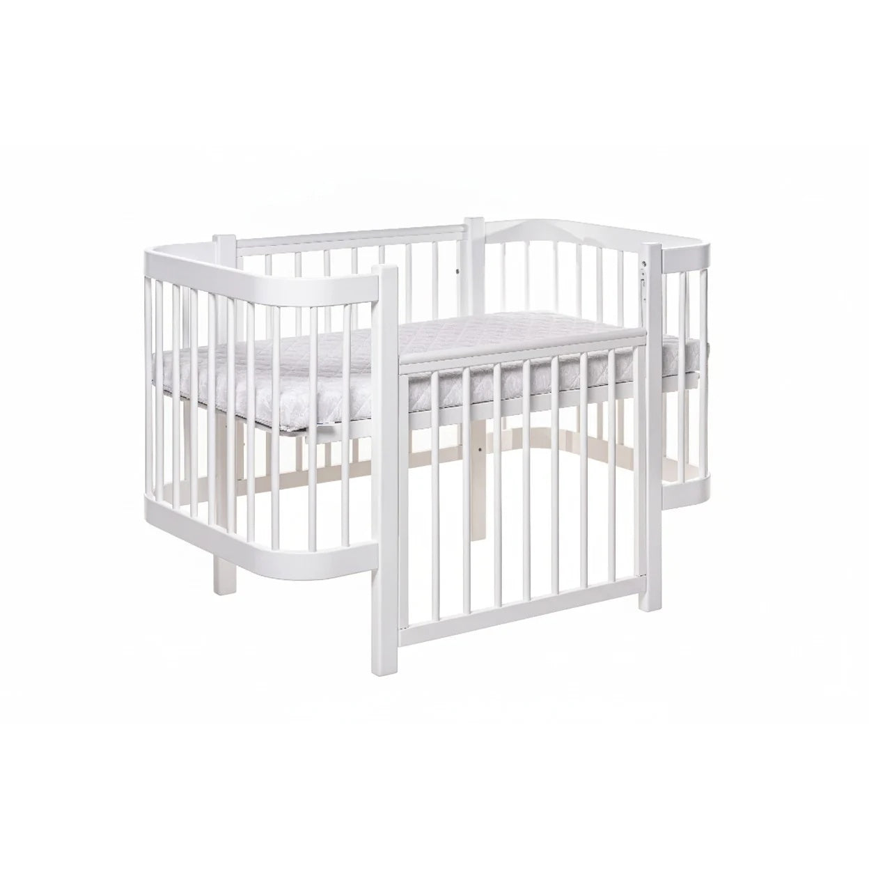 Ledikant ELIN met Dreemsy matras - Wit