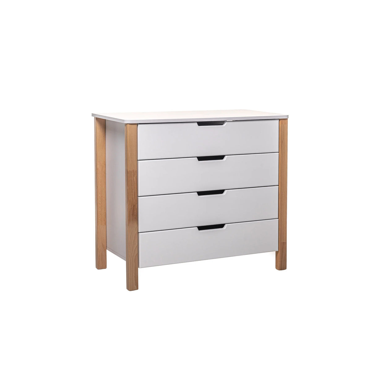 Commode ELIN - Naturel/Wit
