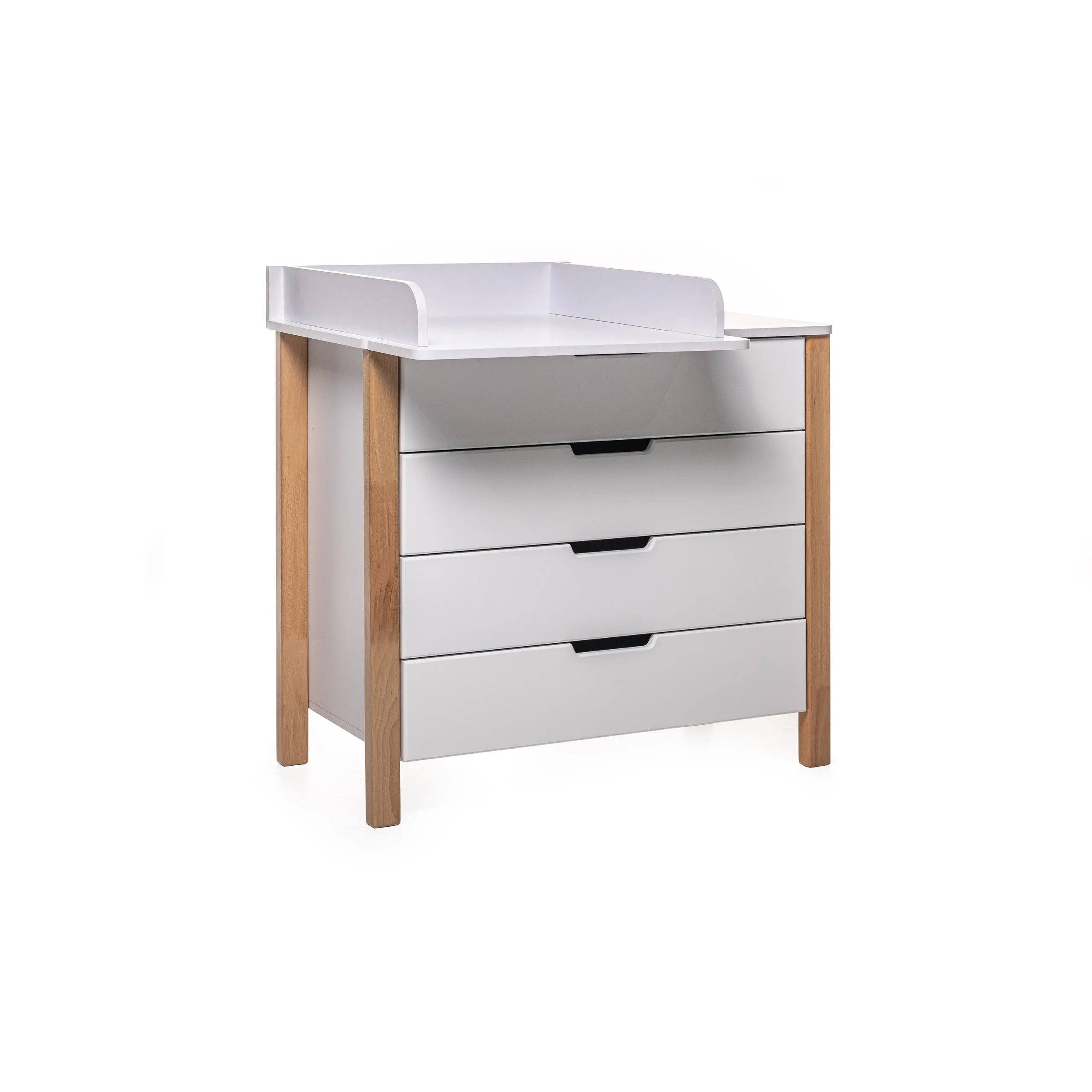 Commode ELIN - Naturel/Wit