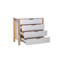 Commode ELIN - Naturel/Wit
