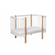 Ledikant ELIN - Naturel/Wit