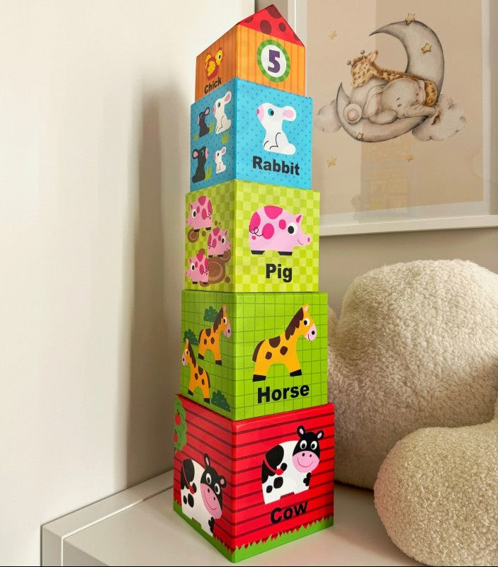 Farm in Boxes Cube Puzzle