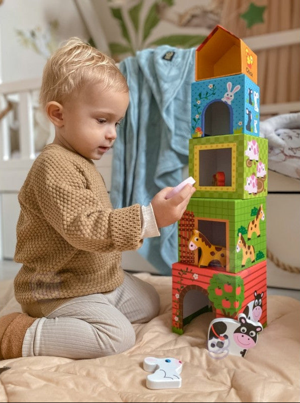 Farm in Boxes Cube Puzzle