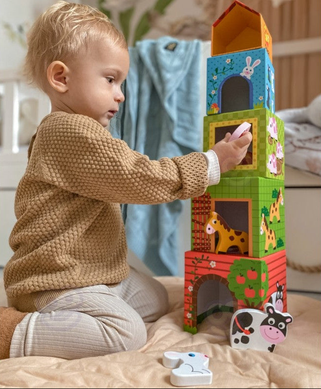 Farm in Boxes Cube Puzzle