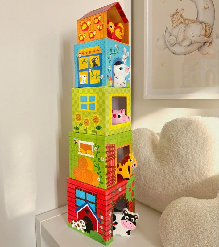 Farm in Boxes Cube Puzzle