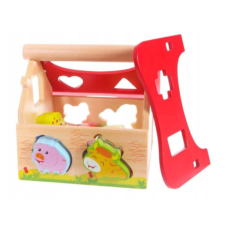 Houten vormenstoof – Boerderij & dieren