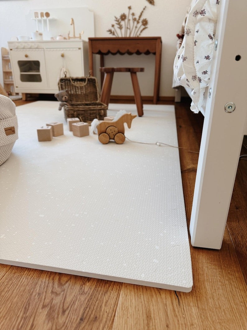Foam Puzzle Playmat - Spots Cashmere