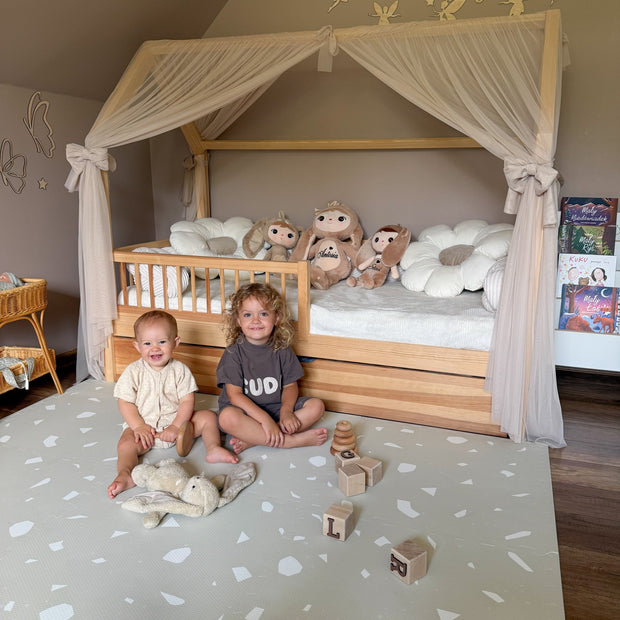 Olya Kids Puzzel Speelmat - Terrazzo Dove