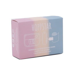 Pastelkleurige Hoppstar doos met regenboog papierrollen voor de kindercamera Artist