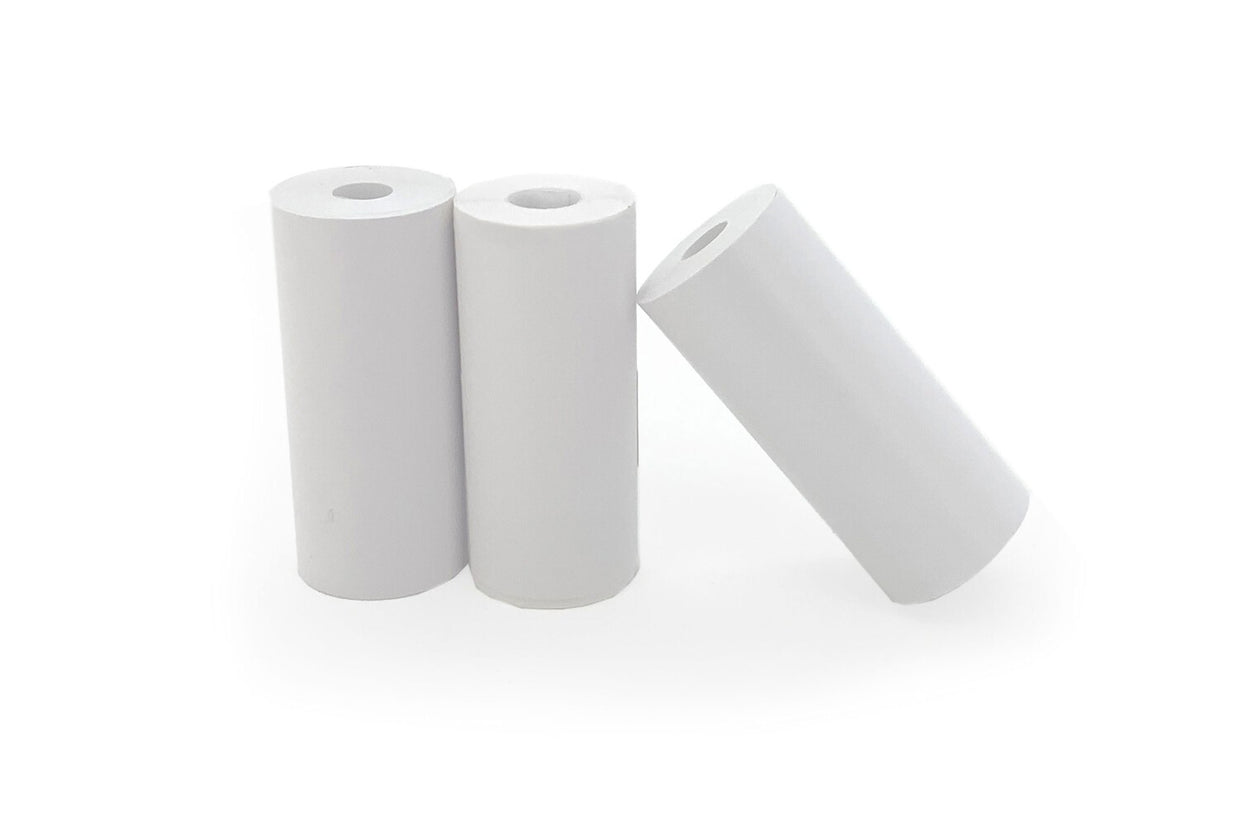 Drie witte papierrollen voor de Hoppstar kindercamera Artist